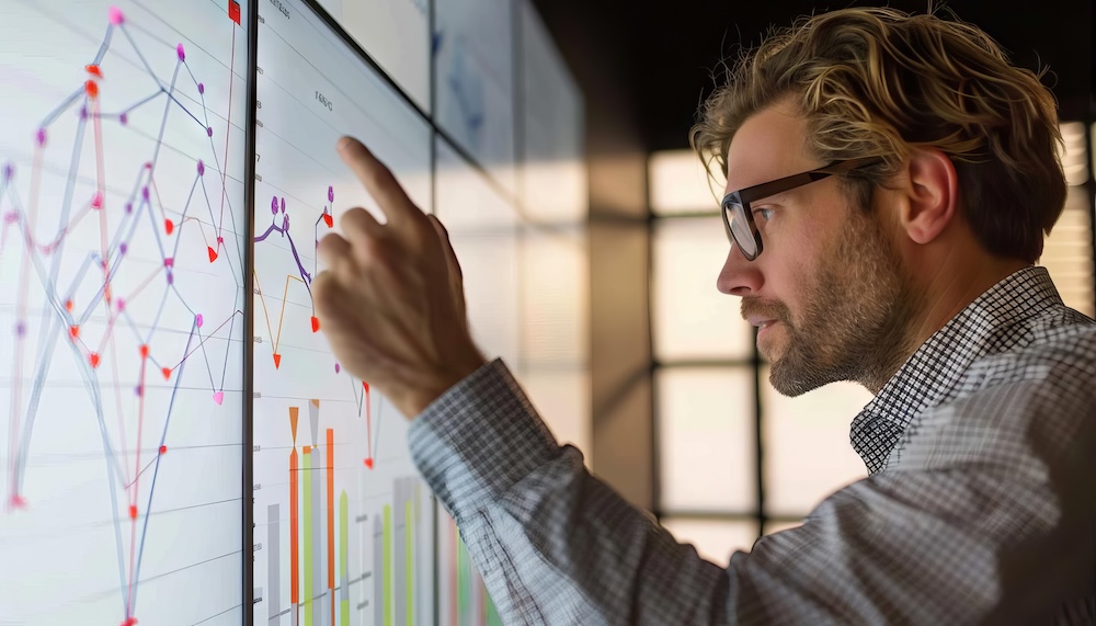 Portfolio risk-control visualization